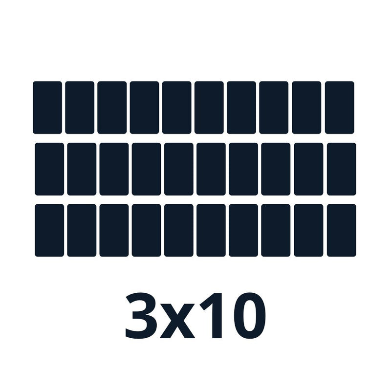 Fixations ardoise 15000w|Orientation des panneaux 3*10 (K2) Fixations ardoise 15000w|Orientation des panneaux 3*10 (K2)