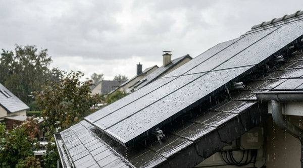 Panneaux solaires et pluie : Produisent-ils vraiment par temps gris ? La vérité sur le rendement.