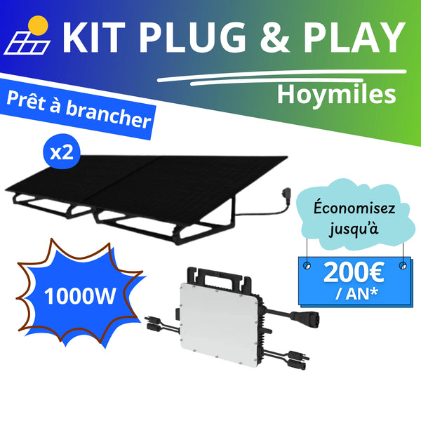 Kit Plug & Play - Hoymiles 1000 W