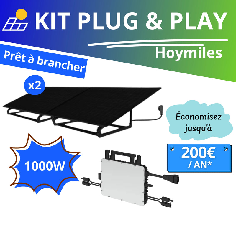 Kit Plug & Play - Hoymiles 1000 W