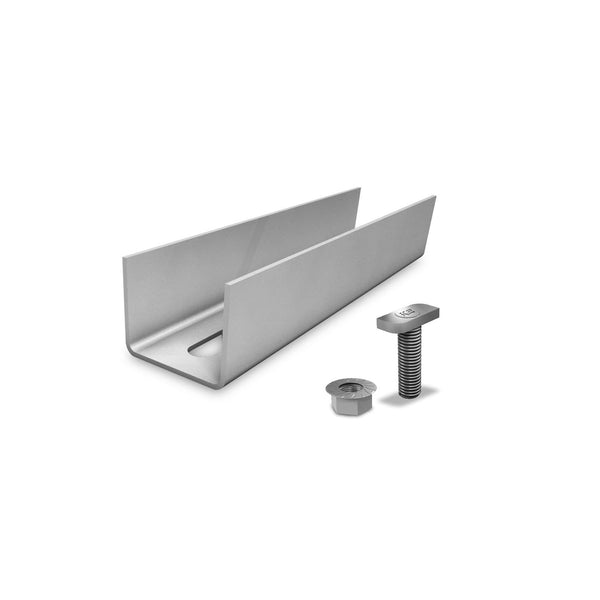 K2 SYSTEMS - Kit connecteur de rail SolidRail Ultra Light / Light