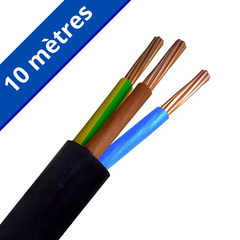 Câble électrique souple H07RN-F 3G 6mm²