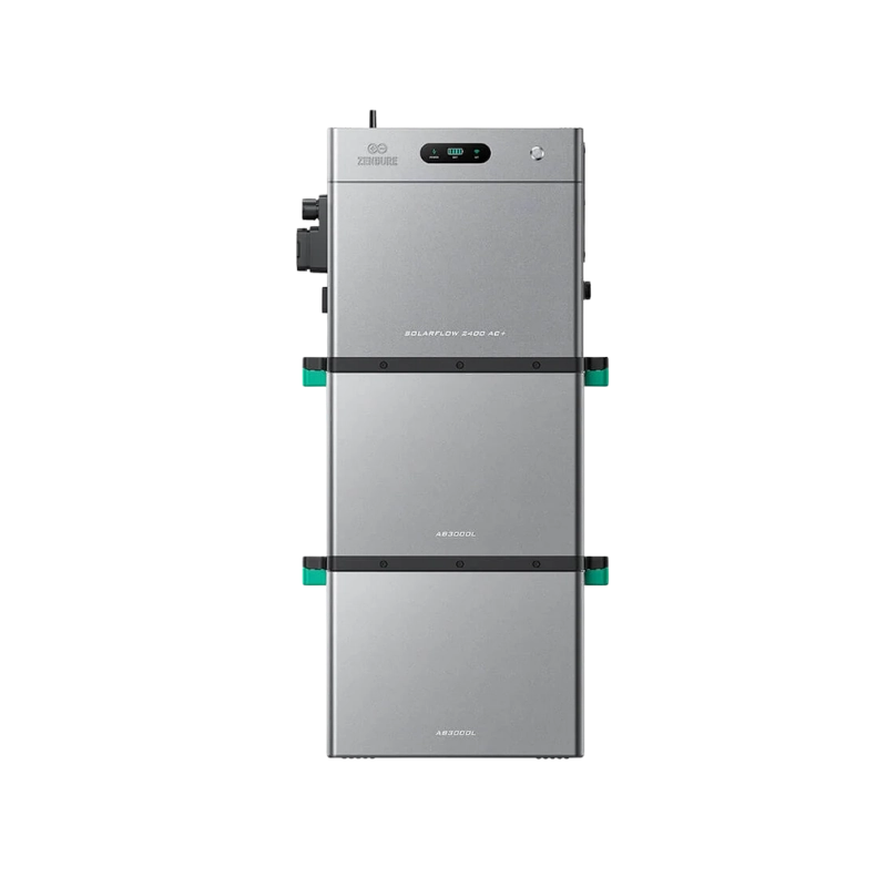 Zendure SolarFlow 2400 AC+ – Système de stockage solaire Plug & Play AC Coupling 2400W