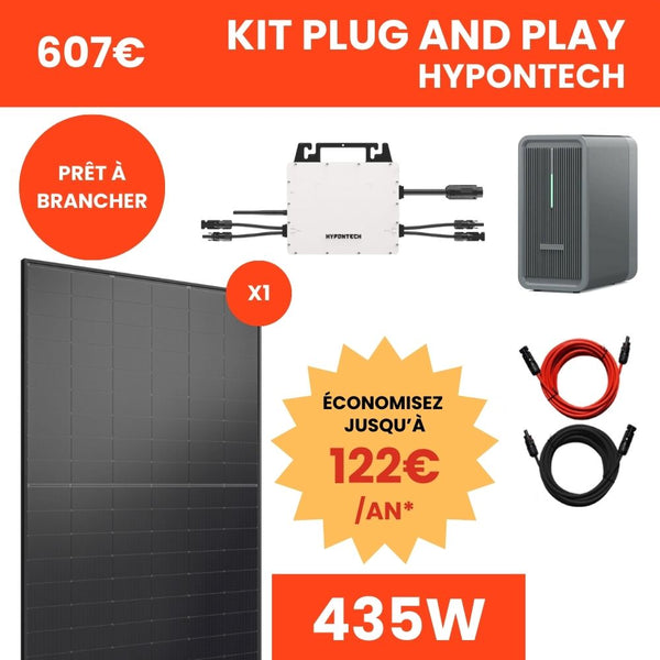 Kit Plug and Play + Batterie Hypontech 435W