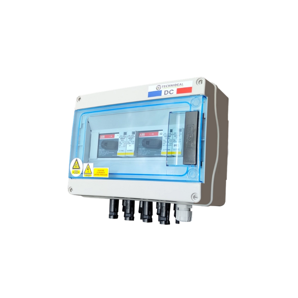 TECHNIDEAL - Coffret DC SP 600V - 25A - 2 MPPT - 2 Chaines