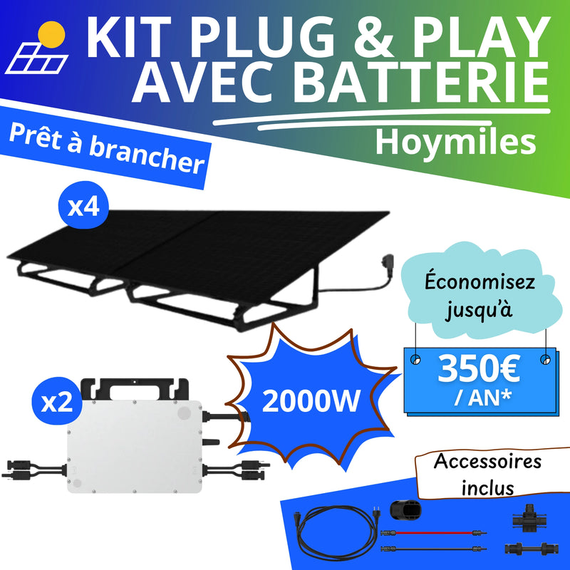 Kit Plug & Play - Hoymiles 2000 W
