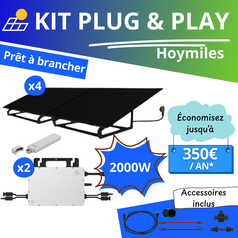 Kit Plug & Play - Hoymiles 2000 W