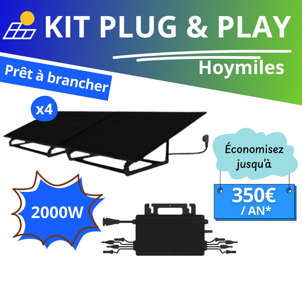 Kit Plug & Play - Hoymiles 2000 W