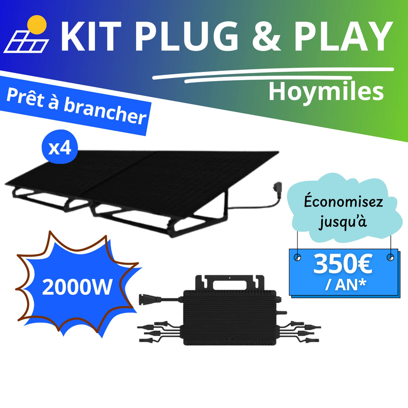 Kit Plug & Play - Hoymiles 2000 W