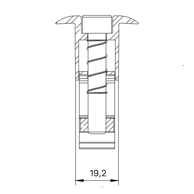 K2 SYSTEMS - Etriers universels OneMid, noir anodisé