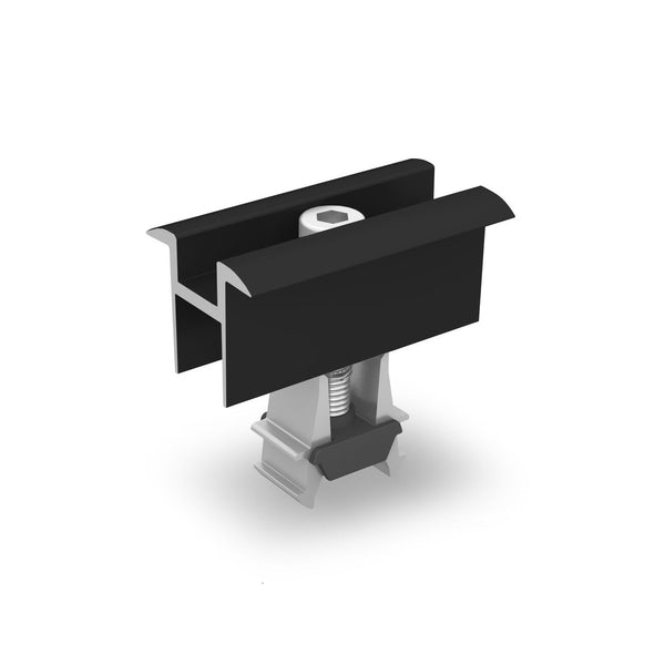 K2 SYSTEMS - Etriers universels OneMid, noir anodisé