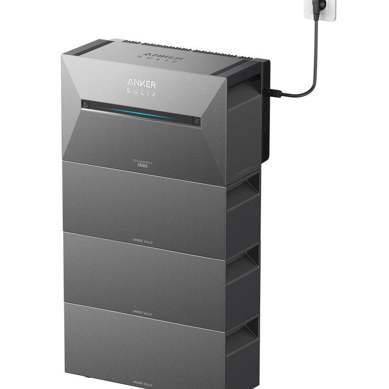 Version 15 kWh Anker SOLIX - Ensemble de batterie Plug & Play 5,36kWh-10,72kWh - SolarBank 3 E2700 Pro