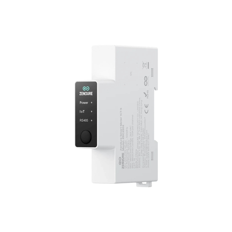 Zendure Smart Meter 1CT-S – Compteur intelligent monophasé avec tore de mesure