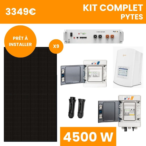 Kit complet 4500W Solis + Batterie PYTES