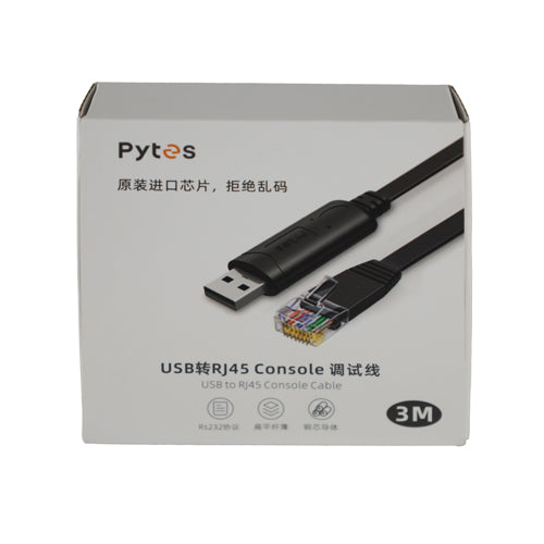 Câble de communication PYTES RJ45 entre la batterie et l'onduleur de 3.5m
