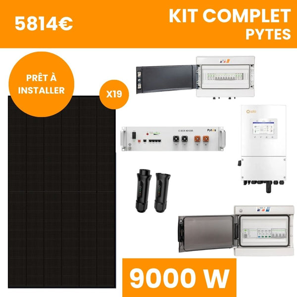 Kit complet 9000W Solis + Batterie PYTES