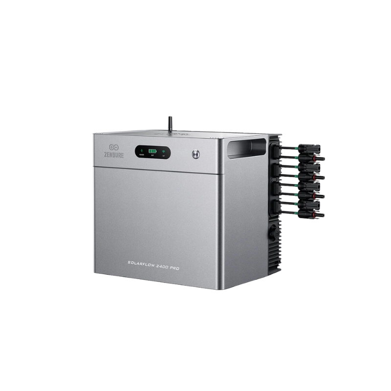 Zendure SolarFlow 2400 Pro – Système de stockage solaire Plug & Play 2400W