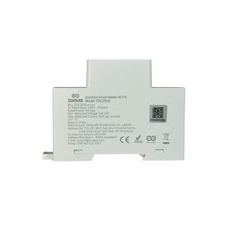 Zendure Smart Meter 3CT – Compteur intelligent triphasé avec 3 tores de mesure