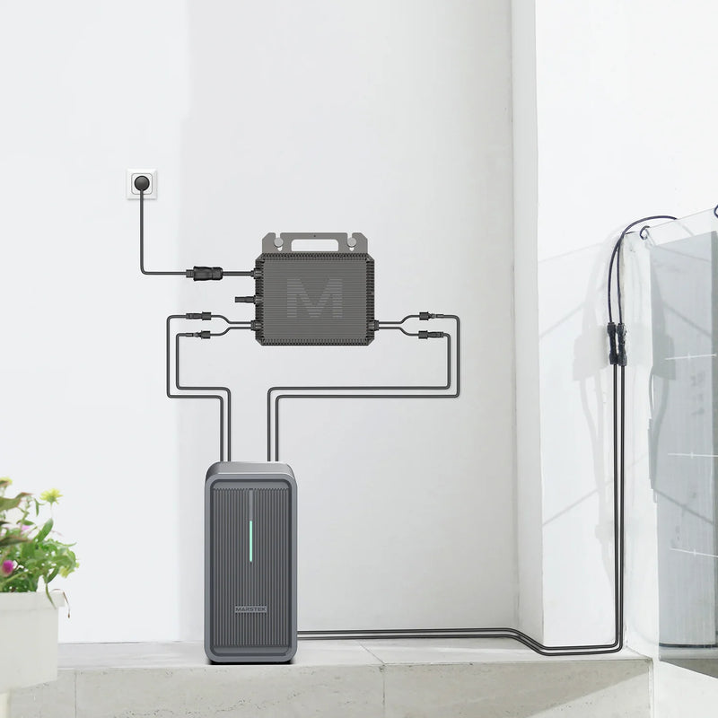 Micro-onduleur Marstek 1000W – 2 MPPT avec WiFi Intégré