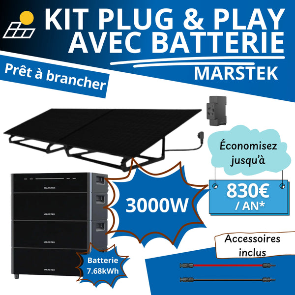 Kit Plug & Play - Batterie Marstek VENUS D 7,68kWh