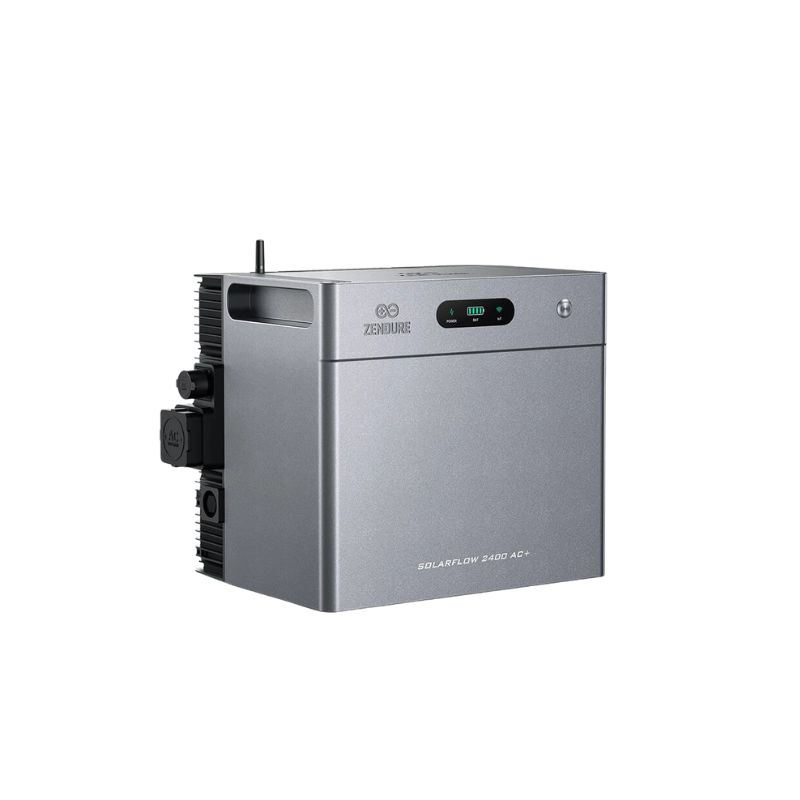 Zendure SolarFlow 2400 AC+ – Système de stockage solaire Plug & Play AC Coupling 2400W