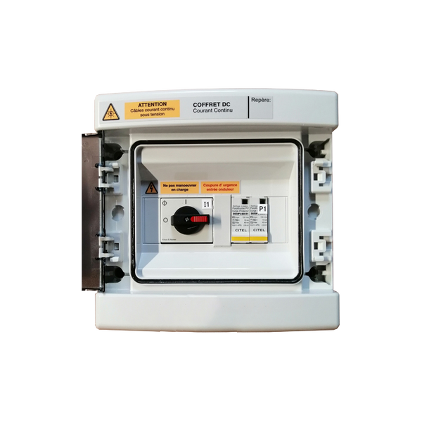 KAMASE - Coffret DC 600V - 20A - 1 MPPT - 1 string