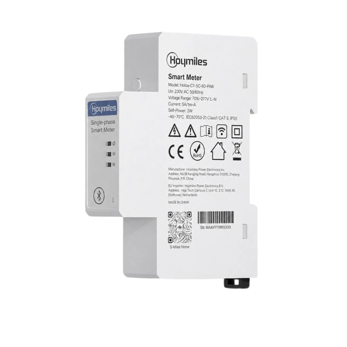 Hoymiles HMeter-CT-S120-RW – Compteur intelligent monophasé 120 A