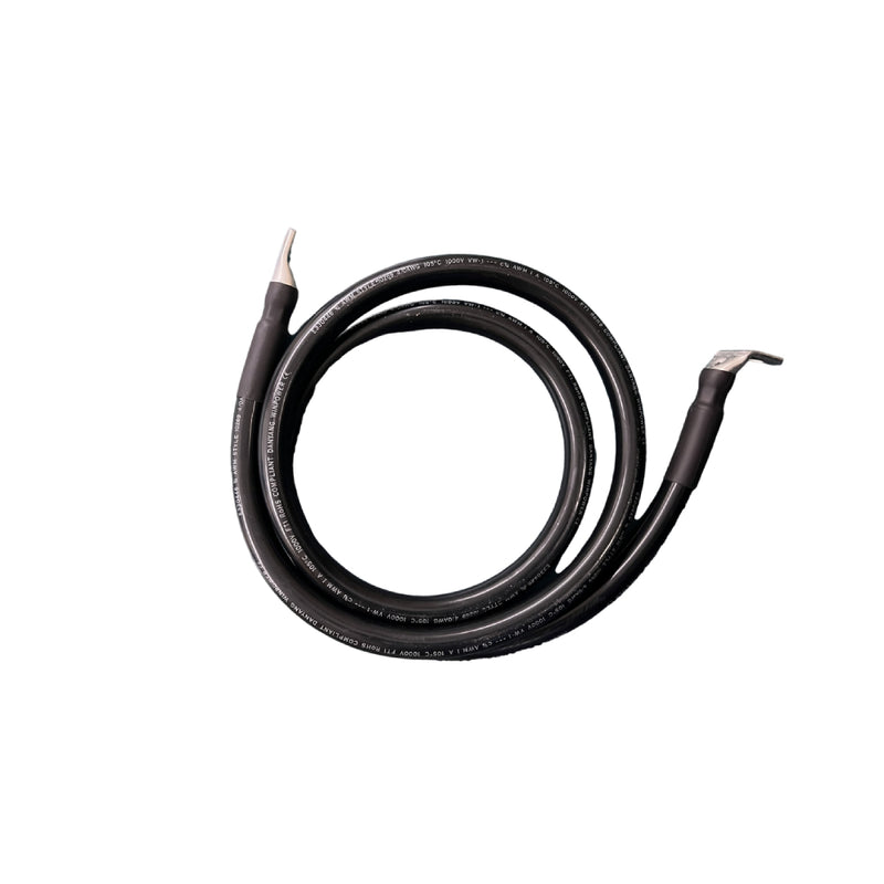 Câbles d'alimentation 67mm² noir et rouge pour batterie Pi LV1 Pytes
