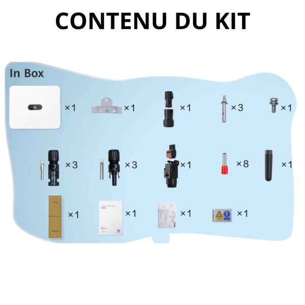 Huawei - Onduleur hybride monophasé 3kW - SUN2000-3KTL-L1