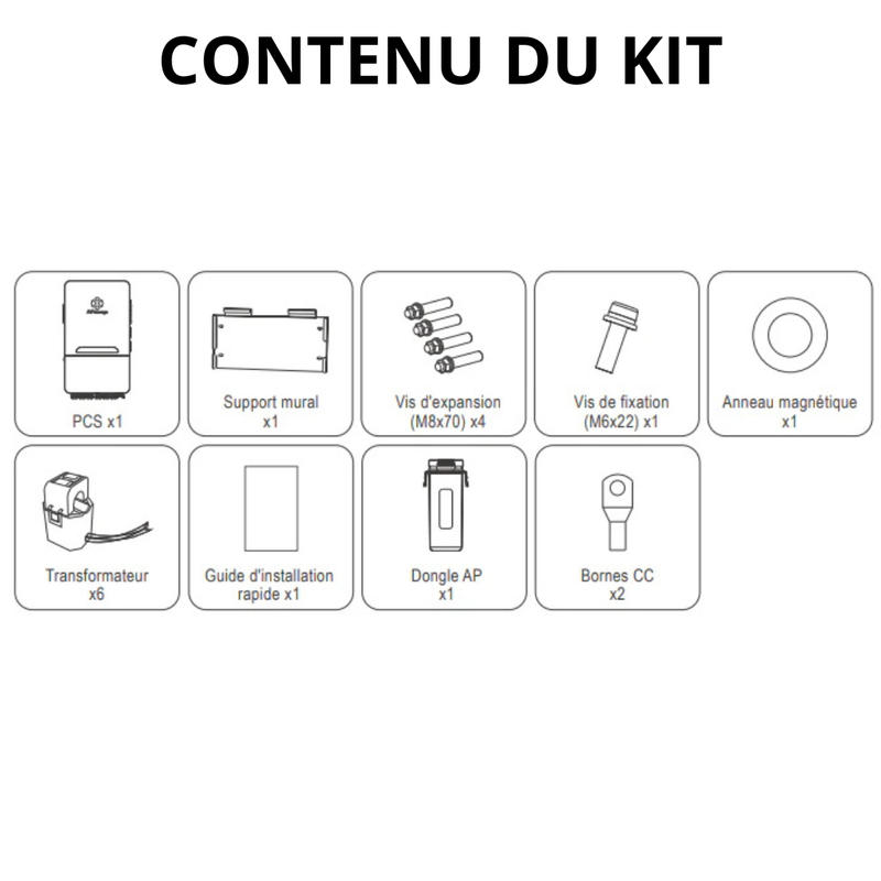 APsystems - Onduleur AC Coupling 12kW triphasé – ELT-12K - Compatible batteries 48V