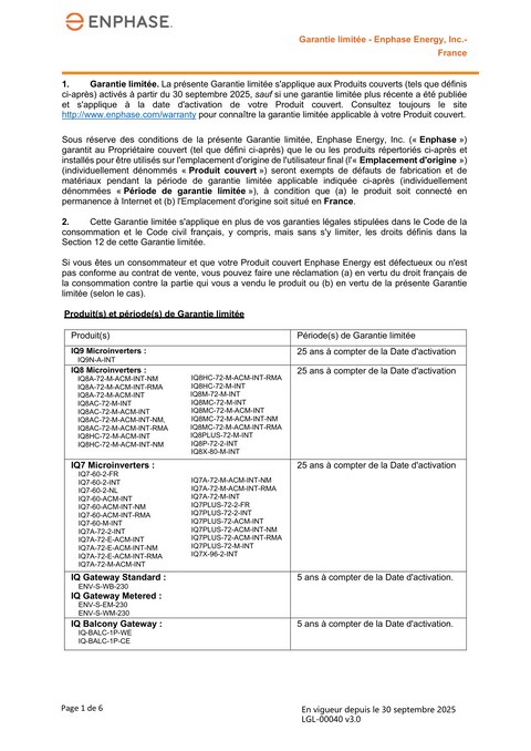 Garantie
