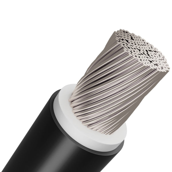 Câble solaire H1Z2Z2-K 6 mm² noir