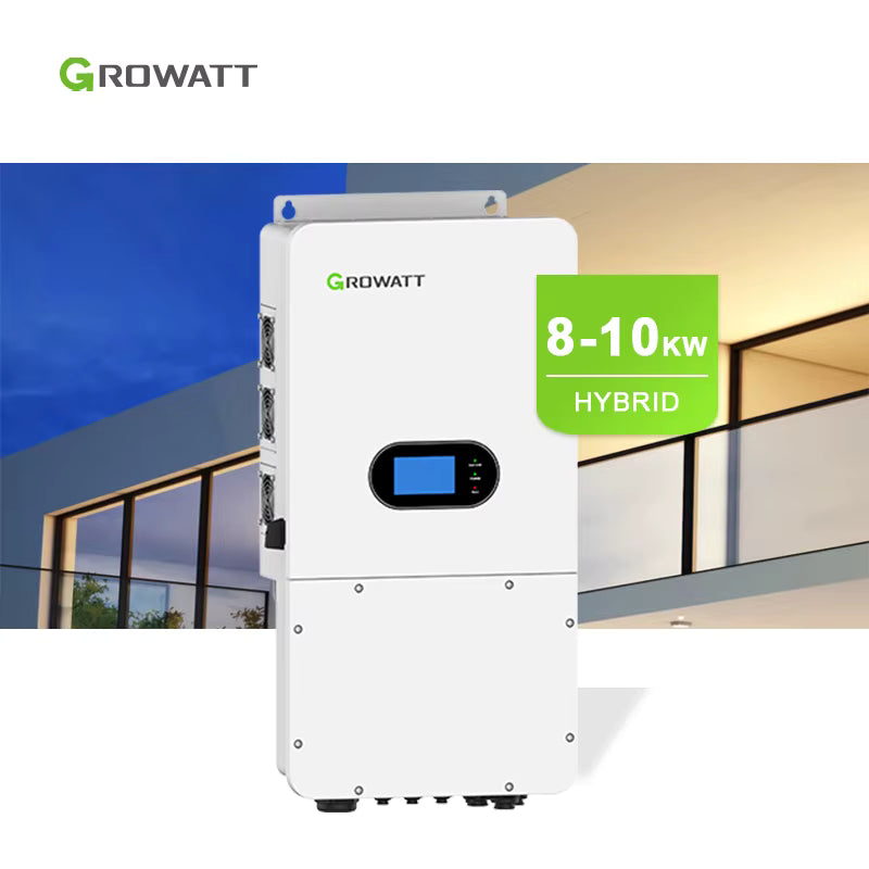 Growatt - Onduleur hybride monophasé 8000W - SPM 8000TL-HU