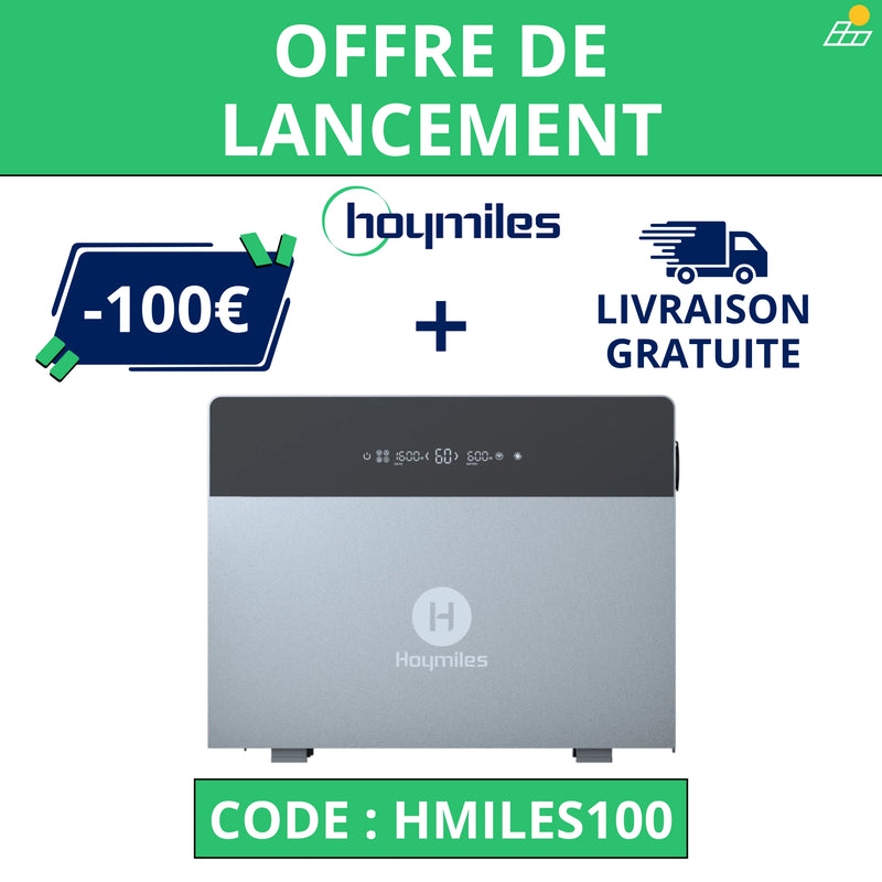 Hoymiles HiBattery 4020 AC – Batterie solaire Plug & Play 4,02 kWh