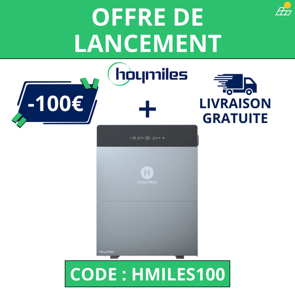 Hoymiles HiBattery 4020 AC – Ensemble de batterie Plug & Play 8,04 kWh