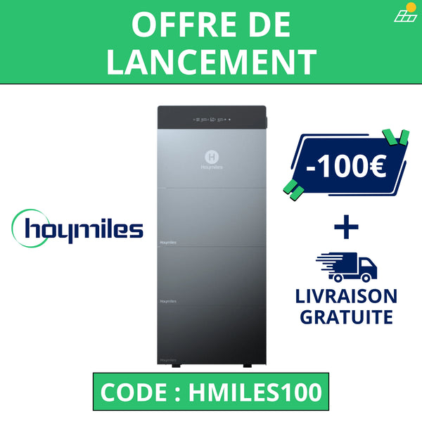 Hoymiles HiBattery 4020 AC – Ensemble de batterie Plug & Play 16,08 kWh