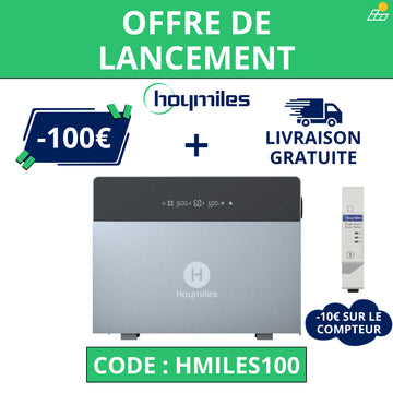 Hoymiles HiBattery 4020 AC – Batterie solaire Plug & Play 4,02 kWh