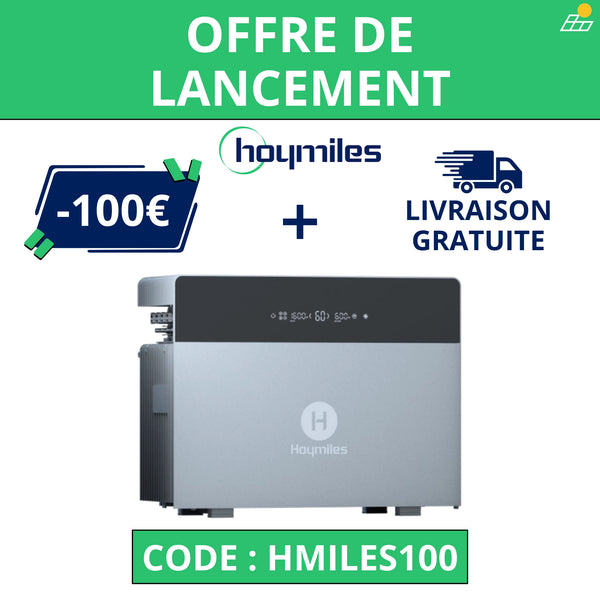 Hoymiles HiBattery 4020 X – Batterie solaire Plug & Play 4,02 kWh avec onduleur intégré