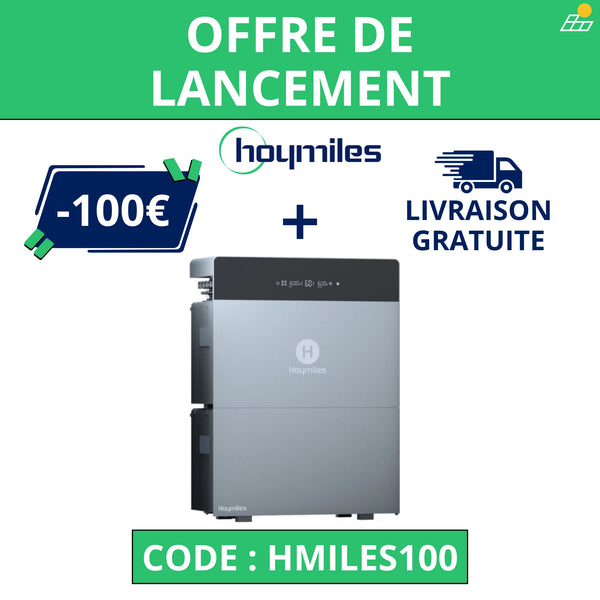 Hoymiles HiBattery 4020 X – Ensemble de batterie Plug & Play 8,04 kWh