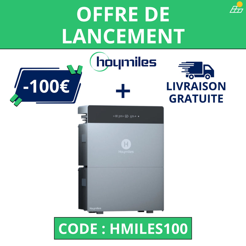 Hoymiles HiBattery 4020 X – Ensemble de batterie Plug & Play 8,04 kWh