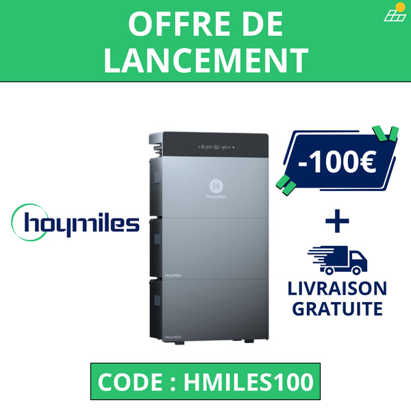 Hoymiles HiBattery 4020 X – Ensemble de batterie Plug & Play 12,06 kWh