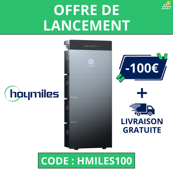 Hoymiles HiBattery 4020 X – Ensemble de batterie Plug & Play 16,08 kWh