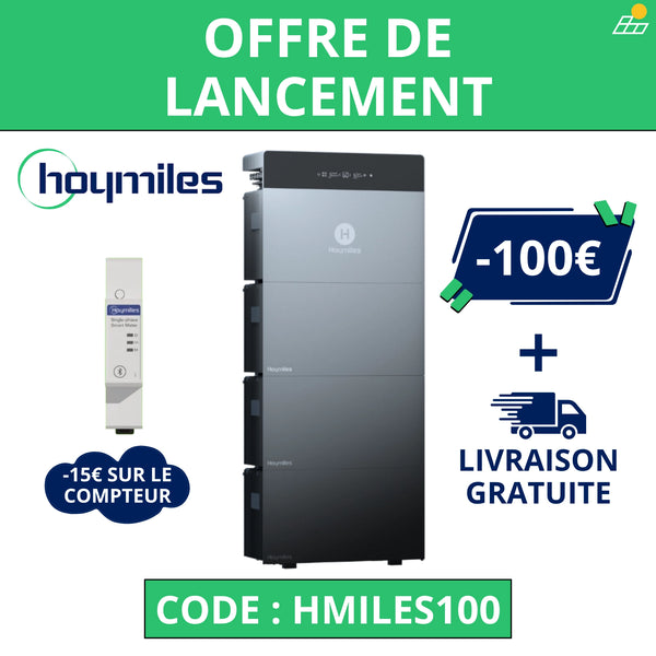 Hoymiles HiBattery 4020 X – Ensemble de batterie Plug & Play 16,08 kWh
