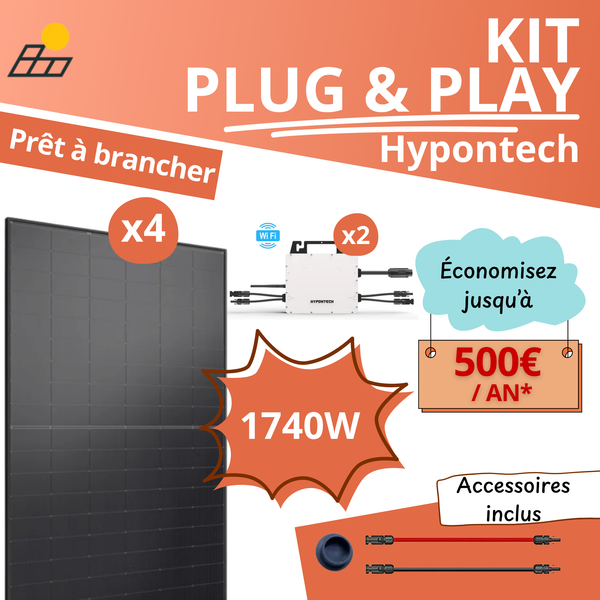 Kit Plug and Play Hypontech 1740W