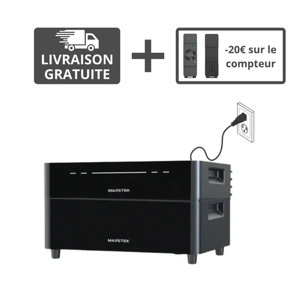 Marstek - Système de stockage tout-en-un Marstek Venus D - 2,56kWh à 15,36kWh - Kit