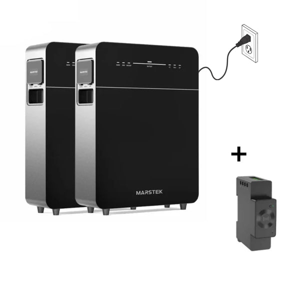Marstek - Pack de 2 batteries 5kWh Plug & Play haute capacité Marstek VENUS-E 3.0 - 10kWh