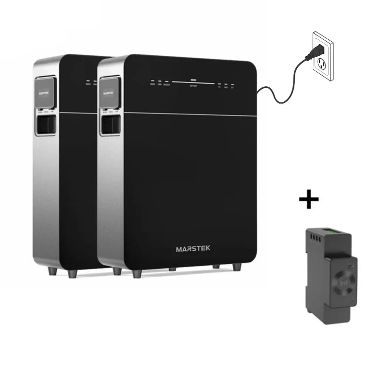 Marstek - Pack de 2 batteries 5kWh Plug & Play haute capacité Marstek VENUS-E 3.0 - 10kWh
