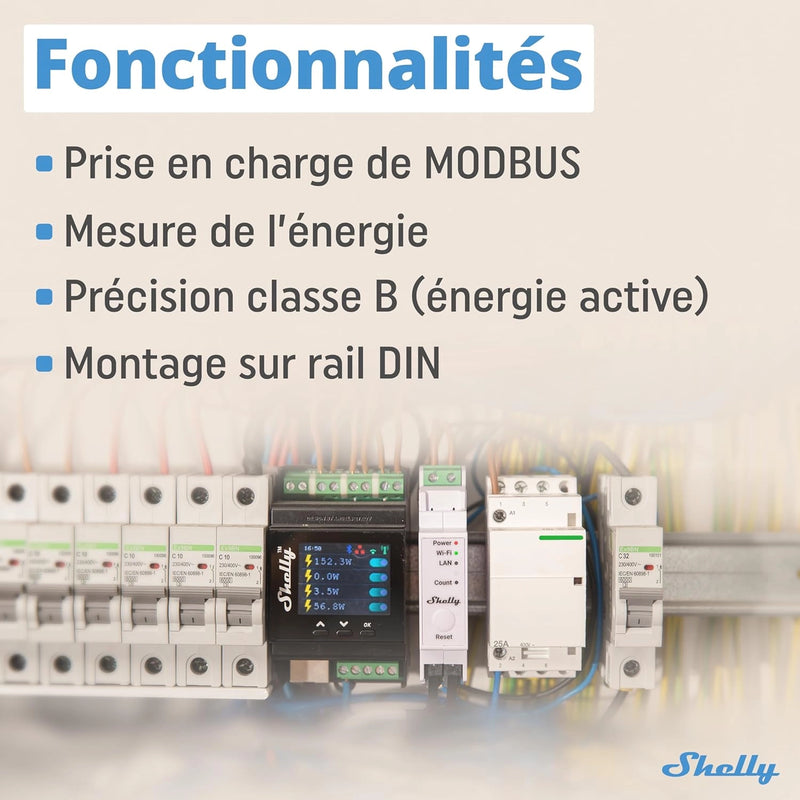 Shelly - Compteur universel Pro EM-50
