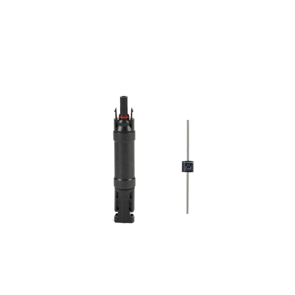 Connecteur solaire intégré à diode 20A