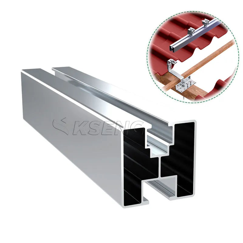 Kit de montage pour 2 panneaux solaires sur tuiles mécaniques